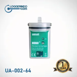 Alat Perekam Data Suhu & Intensitas Cahaya Air | HOBO Pendant® Temperature/Light 64K Data Logger – UA-002-64