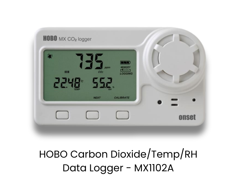 HOBO Carbon Dioxide/Temp/RH Data Logger - MX1102A