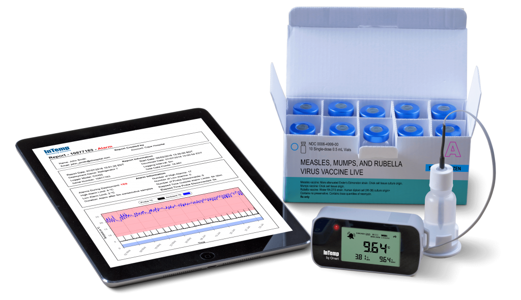 Data Logger Suhu InTemp Untuk Pemantauan Suhu Penyimpanan Farmasi