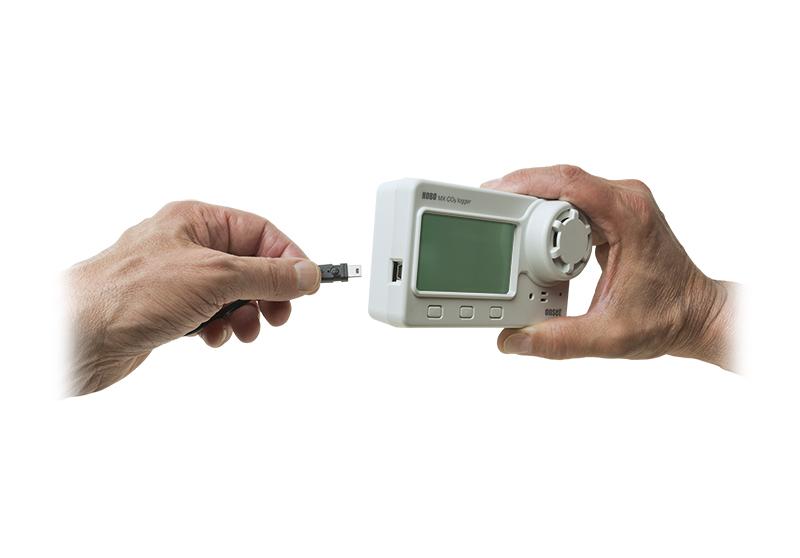 karbondioksida, co2 data logger