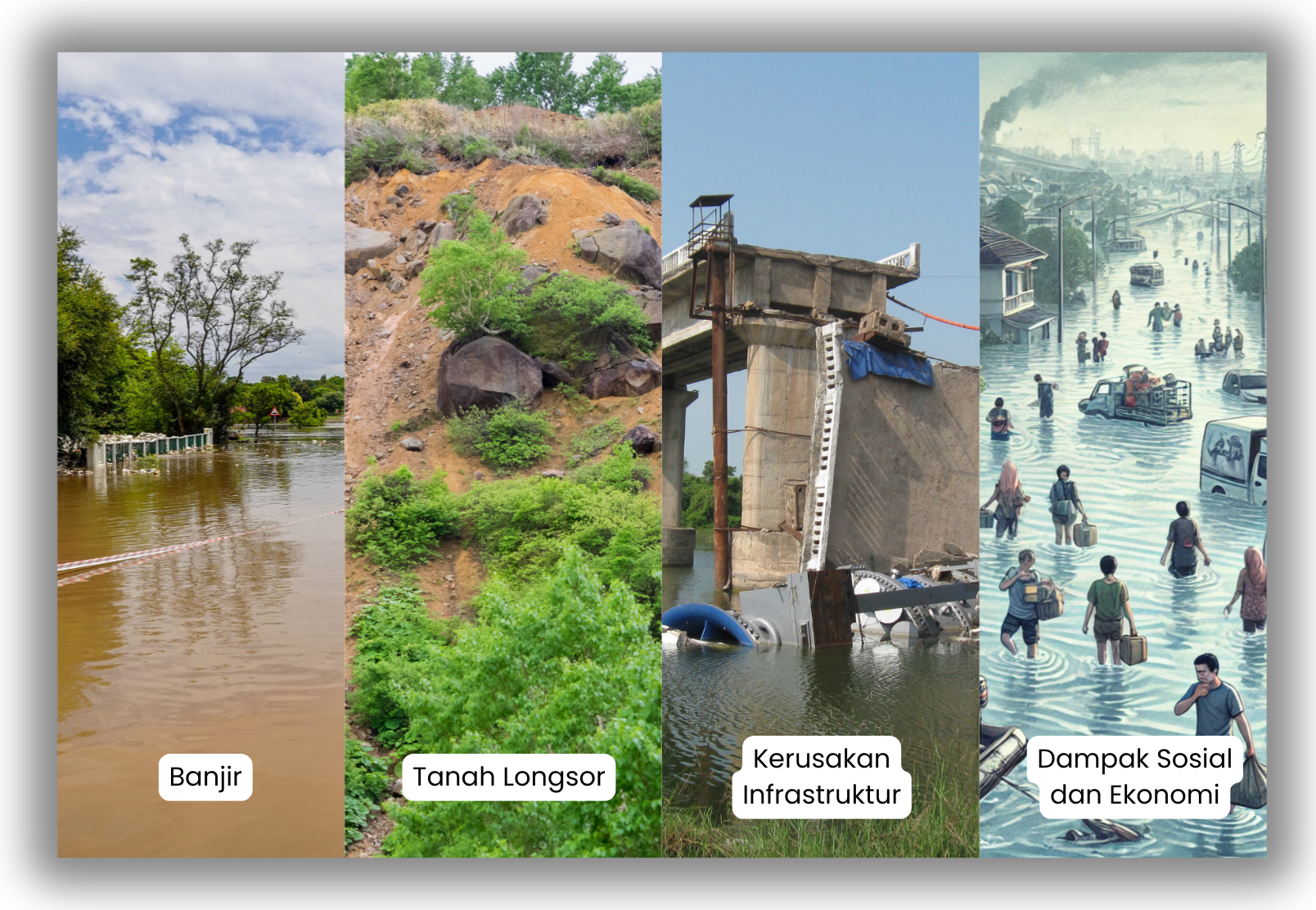 Dampak Curah Hujan yang Tinggi