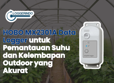 HOBO MX2301A Data Logger untuk Pemantauan Suhu dan Kelembapan Outdoor yang Akurat