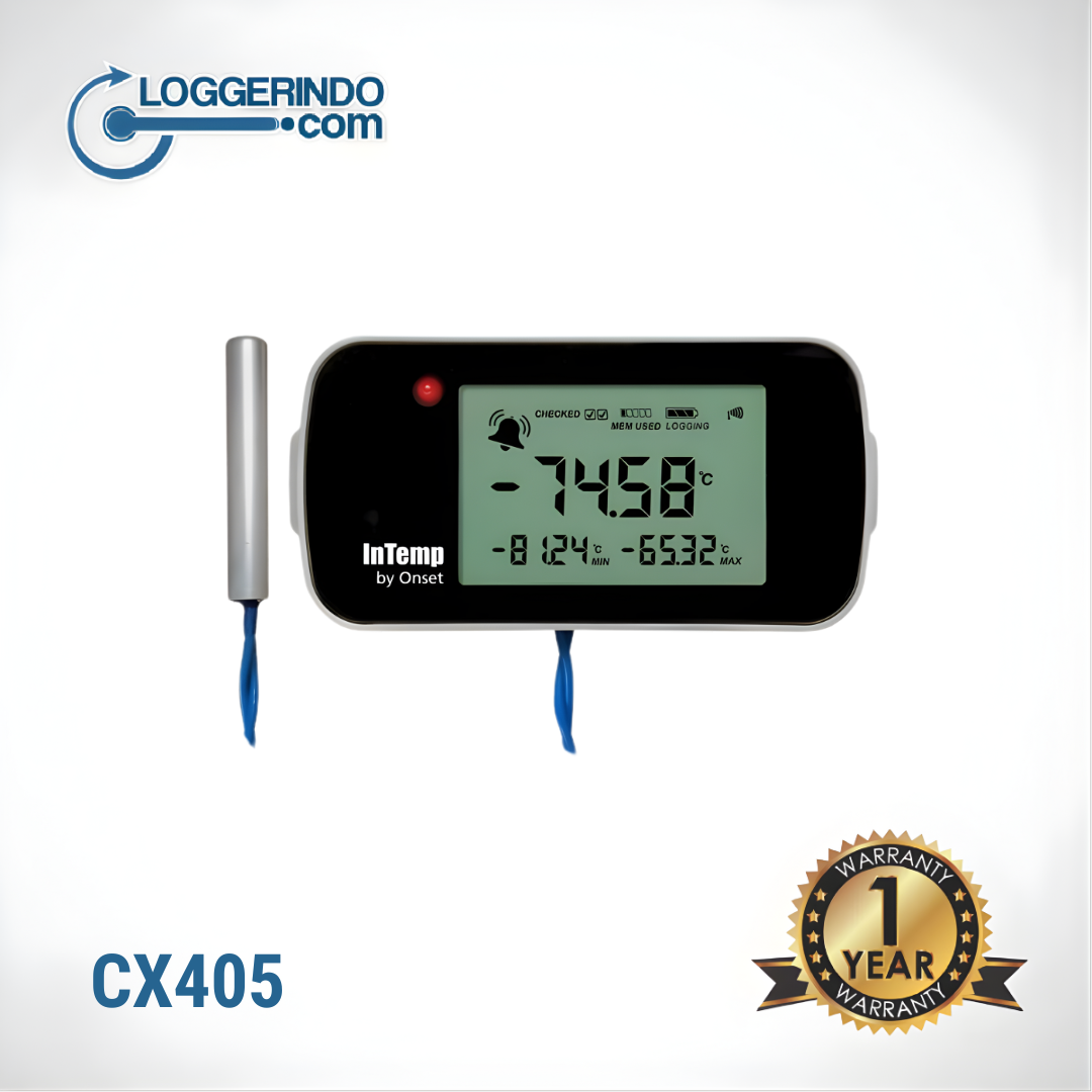InTemp Ultra-low Temperature Storage Monitoring with RTD Probe - CX405
