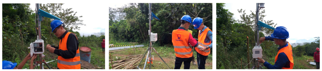 Instalasi Weather Station di PT Sumbawa Timur Mining