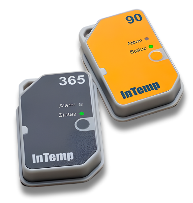 InTemp Bluetooth Low Energy 90 Day Single-Use Temperature Data Logger - CX502