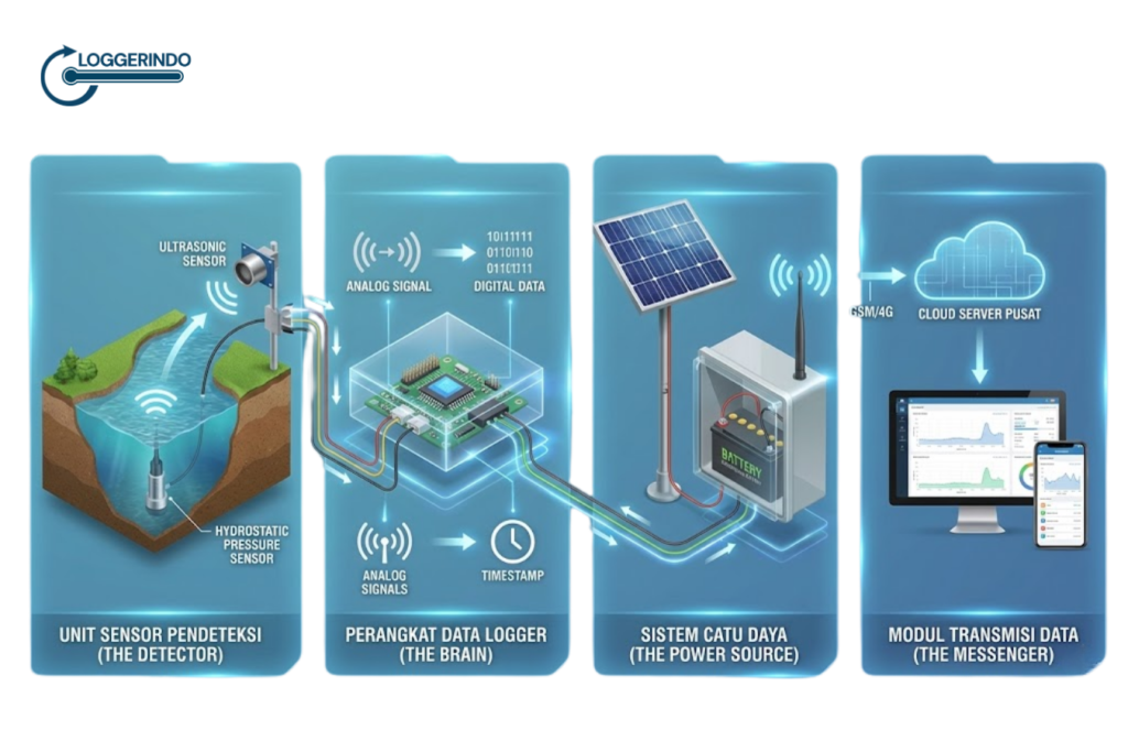 Memahami Sistem AWLR: Teknologi Pemantau Ketinggian Air Akurat