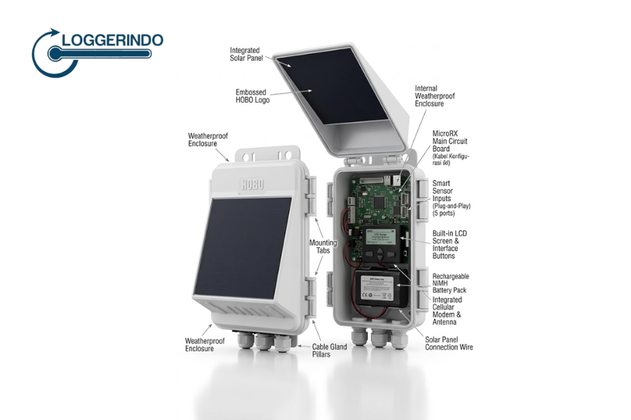 komponen awlr telemetri - loggerndo