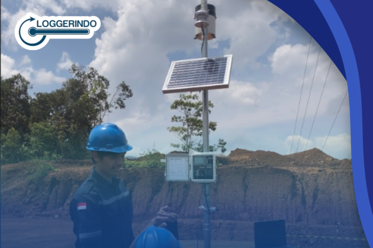 Instalasi Automatic Weather Station: Alat Ukur Cuaca di PT Antam
