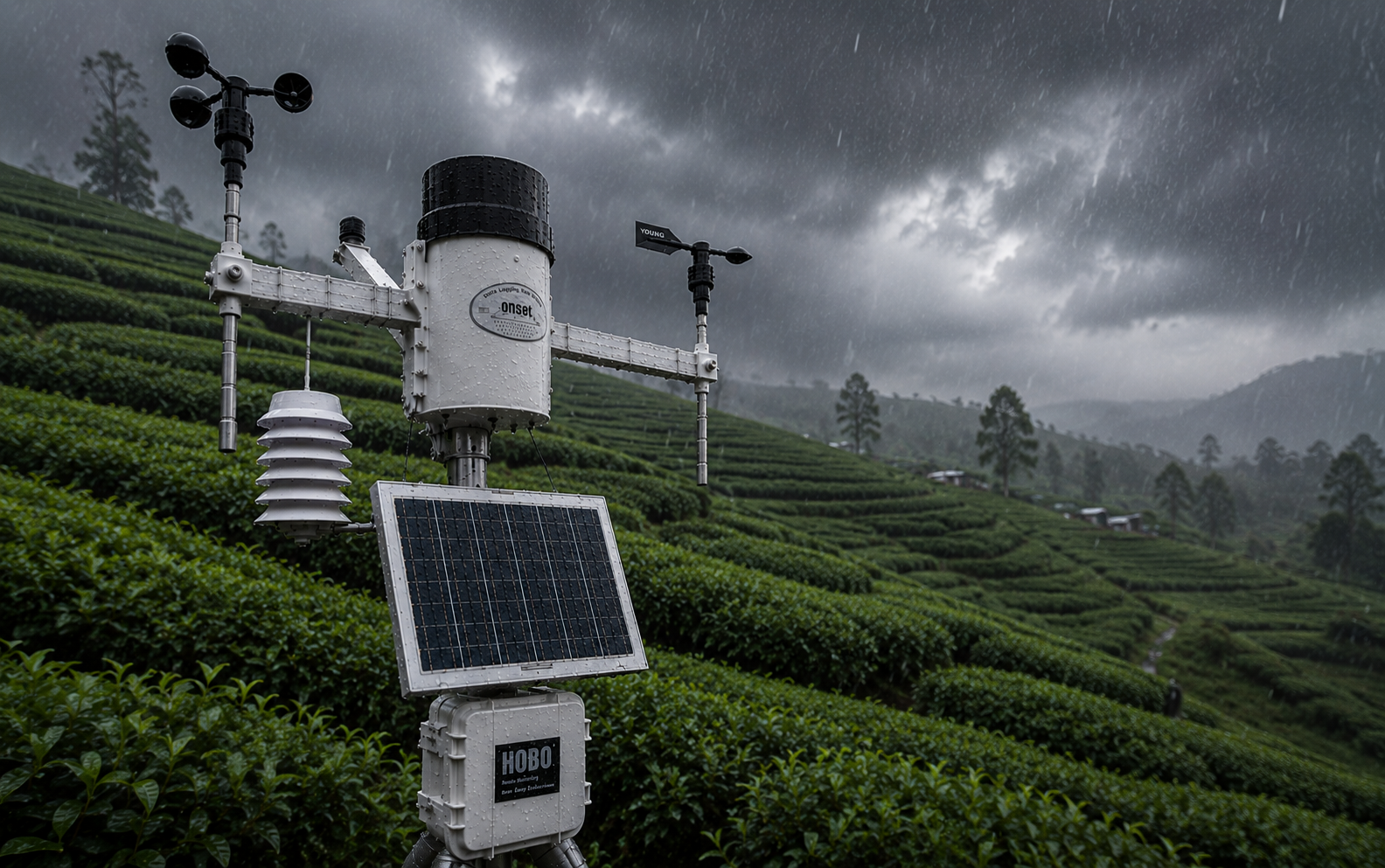 Jual rain gauge digital