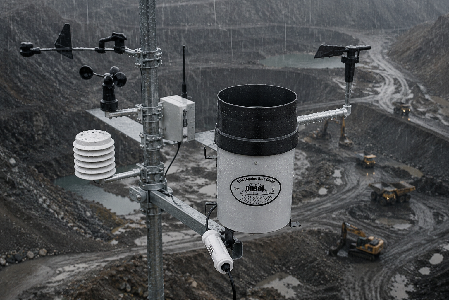 Jual rain gauge