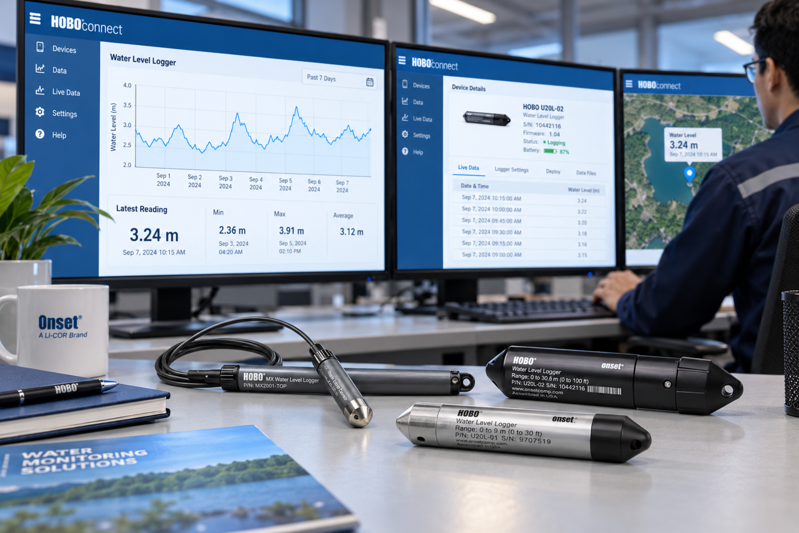 water level data logger